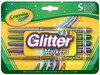 Фломастеры с блестками Glitter Markers (5 шт), Crayola