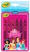 Набор для путешествий Disney Princess с раскрасками и смываемыми восковыми мелками, Crayola дополнительное фото 3.