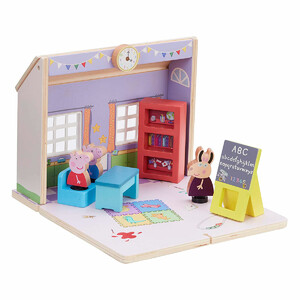 Домики и мебель: Деревянный игровой набор «Школа Пеппы», Peppa Pig