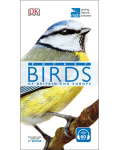 Книги для дітей: RSPB Pocket Birds of Britain and Europe