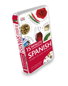 Книги для взрослых: 15-Minute Spanish + CD