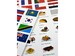 Гра навчальна з багаторазовими наліпками на постері «Прапори на карті світу», Умняшка дополнительное фото 4.