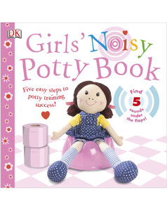 Книги для дітей: Girls' Noisy Potty Book