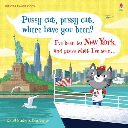 Для найменших: Pussy cat, pussy cat, where have you been? Ive been to New York and guess what Ive seen...