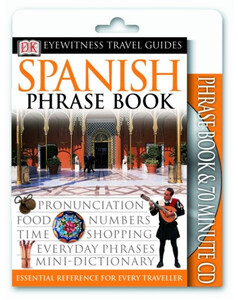 Книги для дітей: Spanish Phrase Book & CD