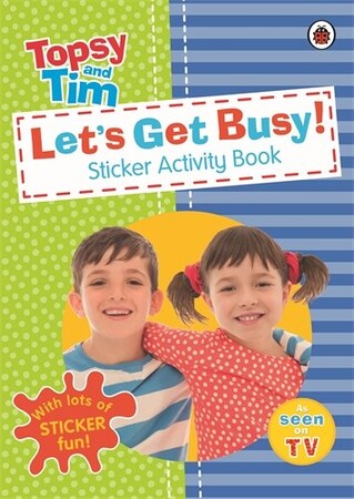 Альбоми з наклейками: Let's Get Busy! A Ladybird Topsy and Tim sticker activity book
