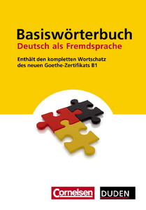 Вивчення іноземних мов: Basisworterbuch Deutsch als Fremdsprache