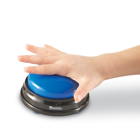 Гігантські кнопки: Звукова велика кнопка для голосування і відповідей (1 шт.), Learning Resources