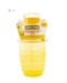 Бутылочка для кормления с широким горлом и талией, Baby team (желтый) дополнительное фото 2.