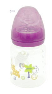 Поильники, бутылочки, чашки: Бутылочка для кормления с широким горлом, Baby team (фиолетовый)