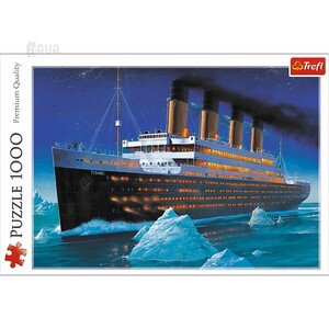 Ігри та іграшки: Пазл «Титанік», 1000 ел., Trefl