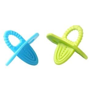 Игры и игрушки: Набор гибких силиконовых прорезывателей, 2 шт., BabyOno
