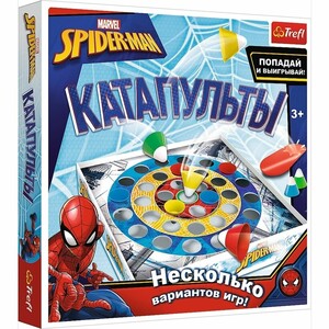 Ігри та іграшки: Настільна гра «Катапульта: Спайдермен», Trefl