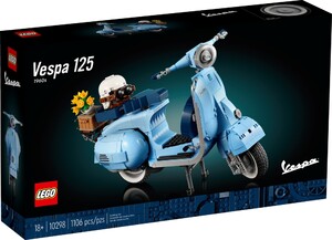 Наборы LEGO: Конструктор LEGO Icons Скутер Vespa 125 10298