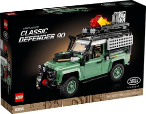 Ігри та іграшки: Конструктор LEGO Позашляховик Land Rover Classic Defender 90 10317