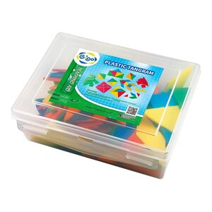 Игры и игрушки: Игра-головоломка Gigo Танграм, 105 эл. с карточками