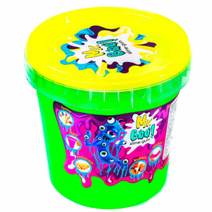 Лепка и пластилин: Лизун-антистресс Mr.Boo Small Boo Neon в ведре 0,55 л
