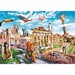 Пазл «Веселые города: дикий Рим», 1000 эл., Trefl дополнительное фото 1.