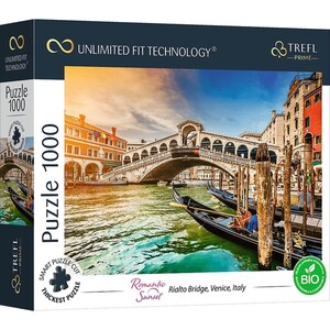 Пазли і головоломки: Пазл серії Prime «Міст Ріальто, Венеція, Італія», 1000 ел., Trefl