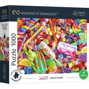 Игры и игрушки: Пазл серии Prime «Леденцы и конфеты», 1000 эл., Trefl