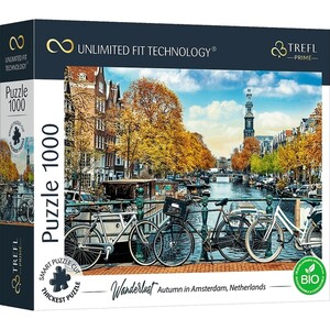 Классические: Пазл серии Prime «Осень в Амстердаме, Нидерланды», 1000 эл., Trefl
