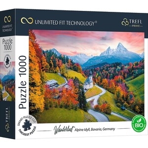 Класичні: Пазл серії Prime «Біля підніжжя Альп, Баварія, Німеччина», 1000 ел., Trefl