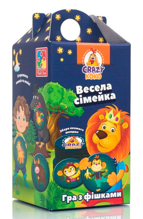 Настільні ігри: Игра настольная Vladi Toys Веселая семейка