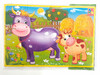 Мягкие пазлы Vladi Toys Животные фермы 12 деталей
