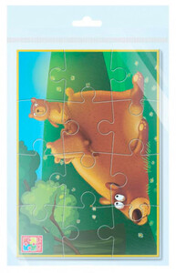 Пазлы и головоломки: Мягкие пазлы Vladi Toys Мишки 12 элементов