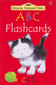 Книги про тварин: Farmyard Tales ABC flashcards [Usborne]