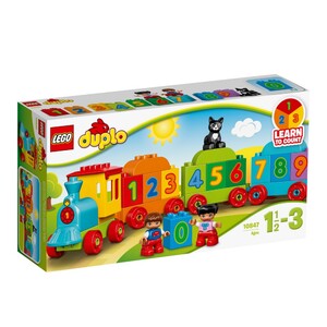 Игры и игрушки: LEGO® - Поезд «Считай и играй» (10847)