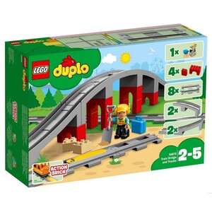 Игры и игрушки: LEGO® - Железнодорожный мост и рельсы (10872)