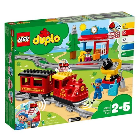 Наборы LEGO: LEGO® - Паровоз (10874)
