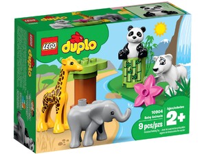 Фигурки: Конструктор LEGO DUPLO Детишки животных 10904