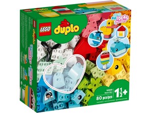 Игры и игрушки: Конструктор LEGO DUPLO Коробка-серце 10909
