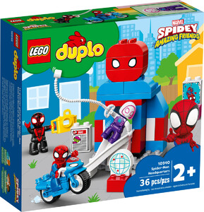 Наборы LEGO: Конструктор LEGO DUPLO Штаб-квартира Человека-паука 10940