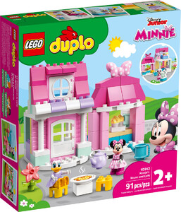 Конструктори: Конструктор LEGO DUPLO Будинок і кафе Мінні 10942