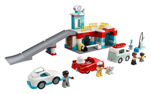 Игры и игрушки: Конструктор LEGO DUPLO Гараж и автомойка 10948