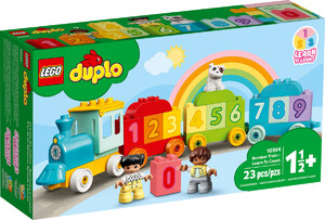 Конструкторы: Конструктор LEGO DUPLO Поезд с цифрами — учимся считать 10954