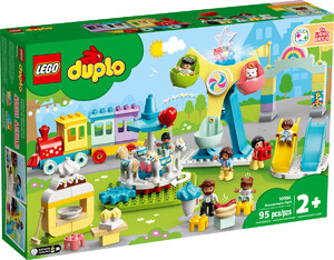 Наборы LEGO: Конструктор LEGO DUPLO Парк развлечений 10956