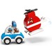 Конструктор LEGO DUPLO Пожарный вертолет и полицейская машина 10957 дополнительное фото 1.