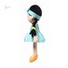 Мягкая текстильная кукла «Зоя», 32 см, BabyOno дополнительное фото 3.