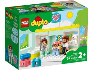 Ігри та іграшки: Конструктор LEGO DUPLO Візит лікаря 10968