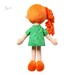 Мягкая текстильная кукла «Анна», 32 см, BabyOno дополнительное фото 4.