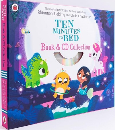 Художественные книги: Ten Minutes to Bed: книга і CD в комплекті [Ladybird]