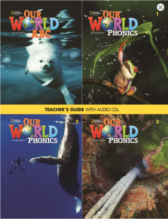 Изучение иностранных языков: Our World 1-3: Phonics and ABC Teacher's Guide with Audio CD 2nd Edition [National Geographic]