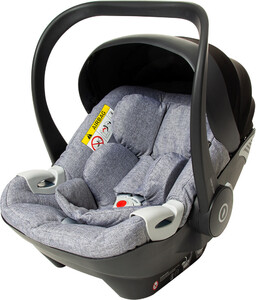 Дитячий транспорт: Автокрісло для малюків Coco i-Size 0-15 міс. до 13 кг, Grey Melange Osann