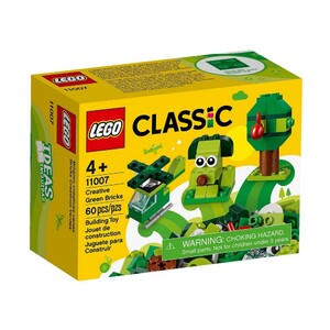Конструкторы: LEGO® Зеленые кубики для творчества (11007)
