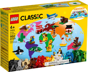 Наборы LEGO: Конструктор LEGO Classic Вокруг света 11015