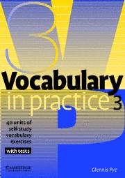 Книги для взрослых: Vocabulary in practice 3. Pre-intermediate